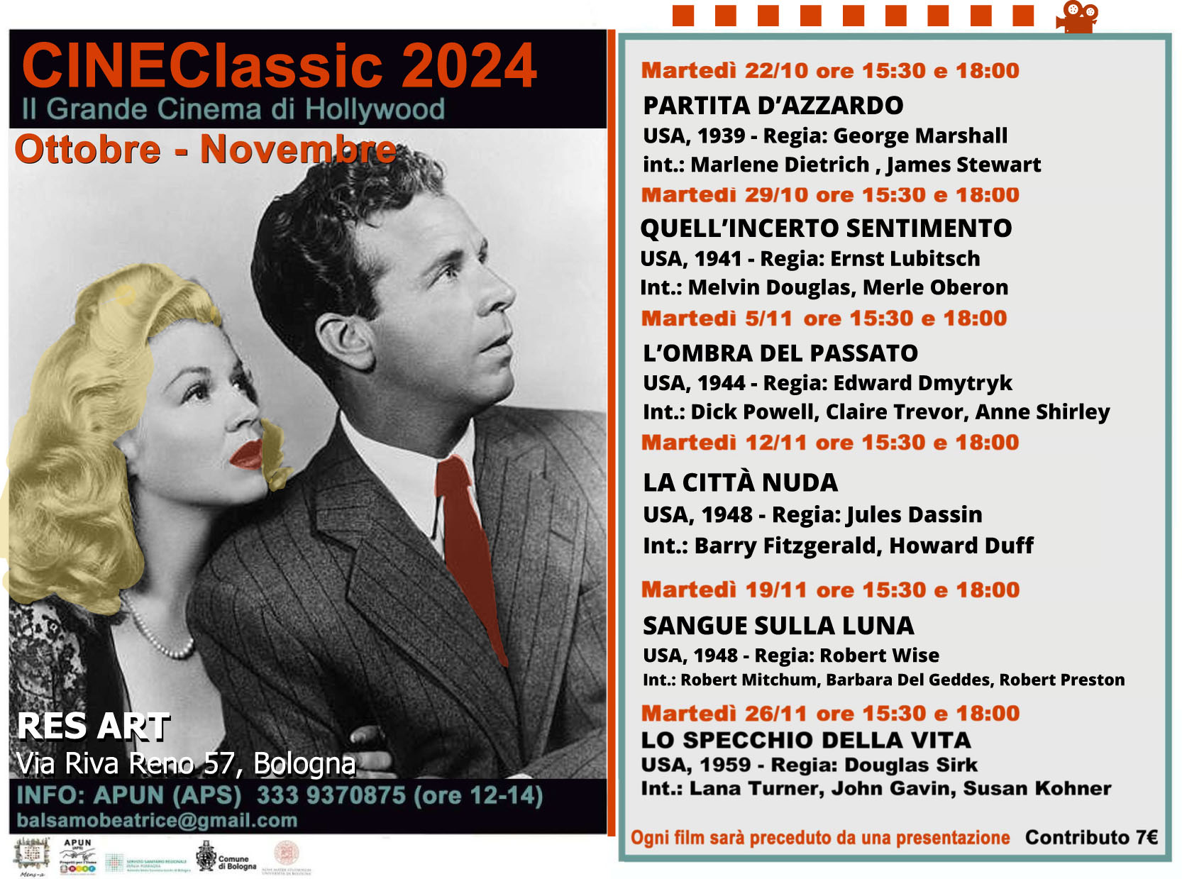 CINEClassic 2024 ott nov 1209